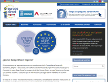 Tablet Screenshot of europedirectsegovia.com